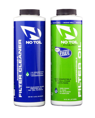 No Toil Air Filter Maintenance Kit Evolution 2-Pack (Pour-On)