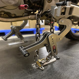 Moto Cinch L-Track locking device