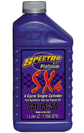 Spectro - Platinum SX4 Synthetic Offroad Motorcycle Oil